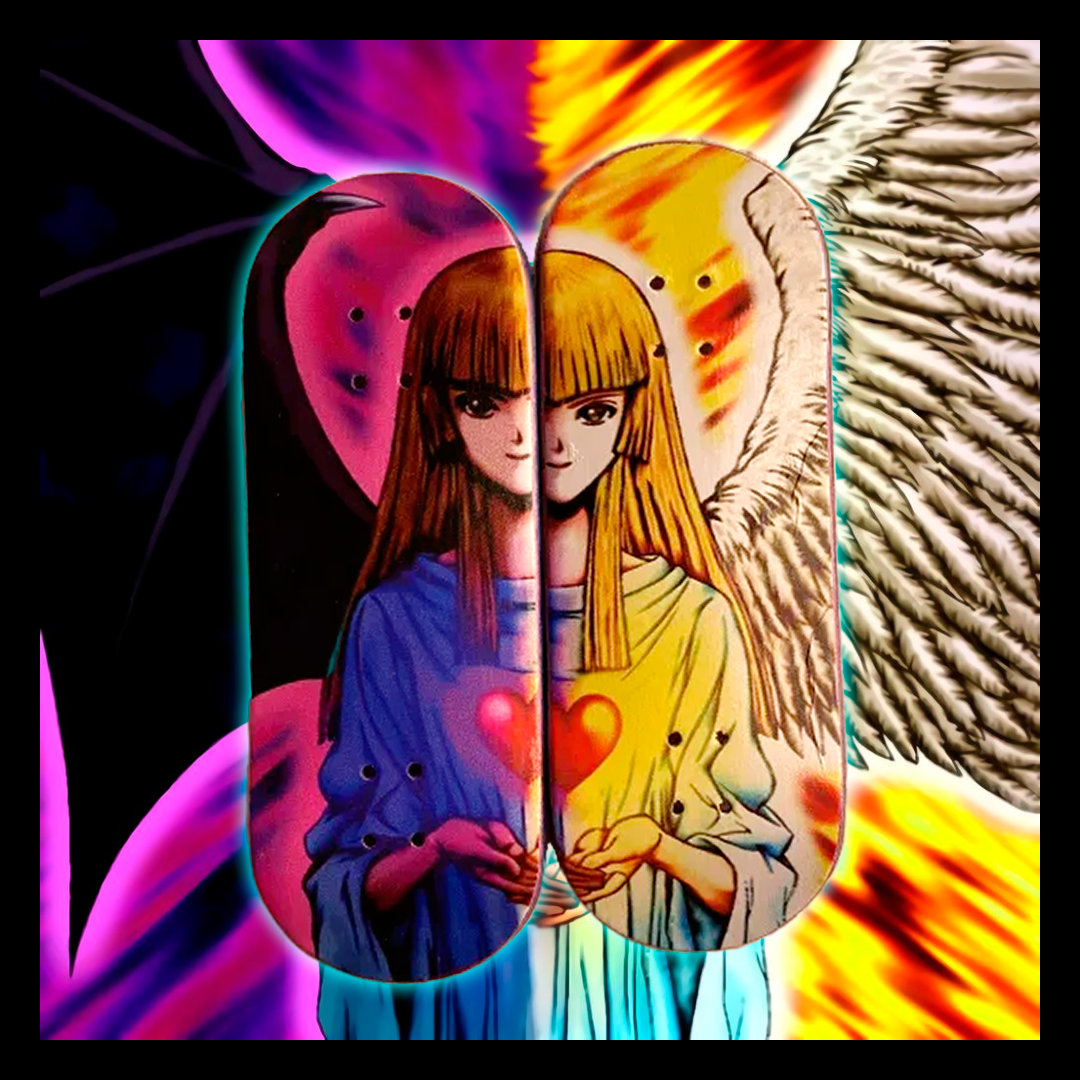 Change of Hearts - YugiOh fingerboard 33mm x 98mm