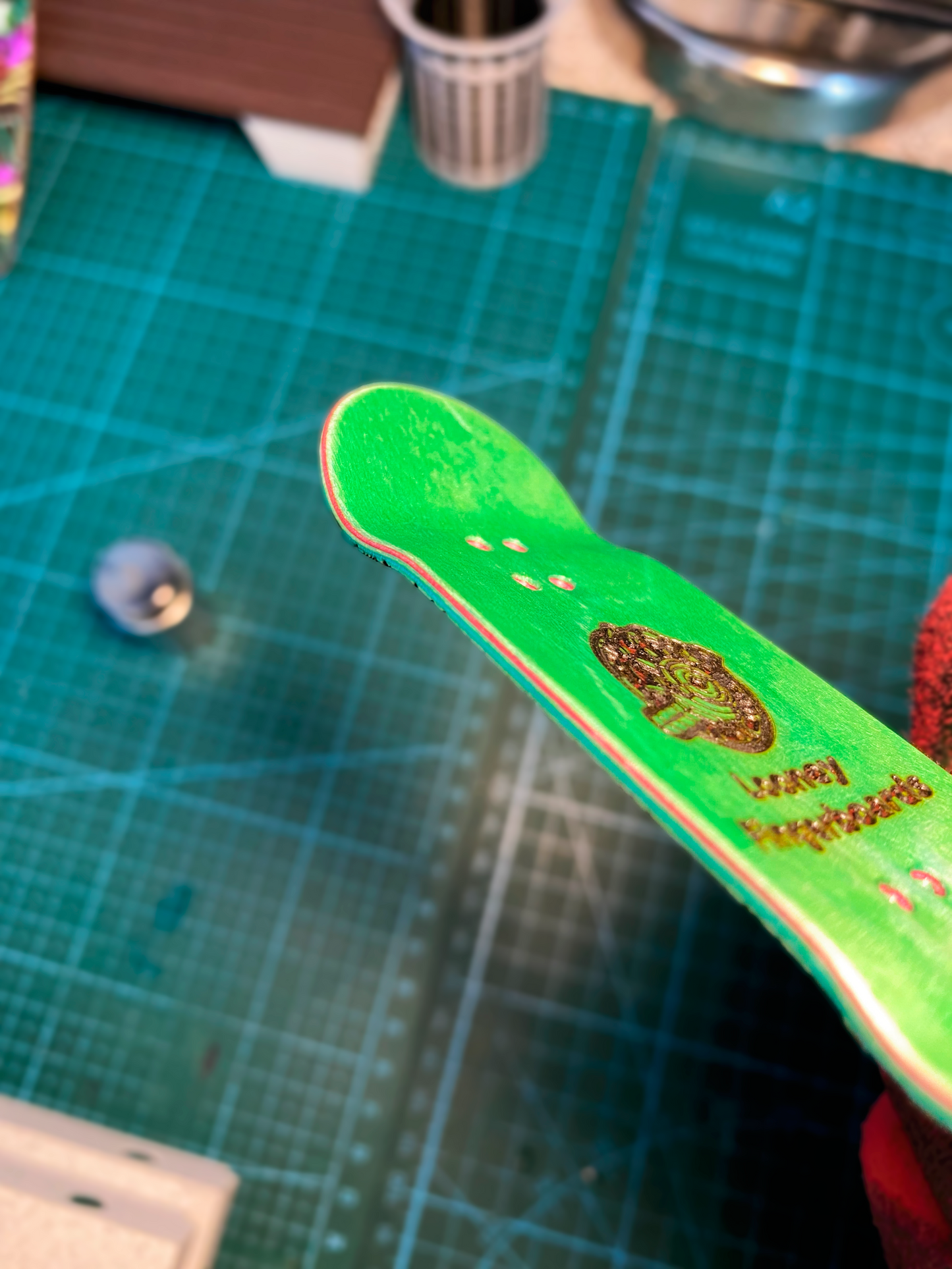 DMT fingerskateboard, fingerboard professional 34mm x 98mm