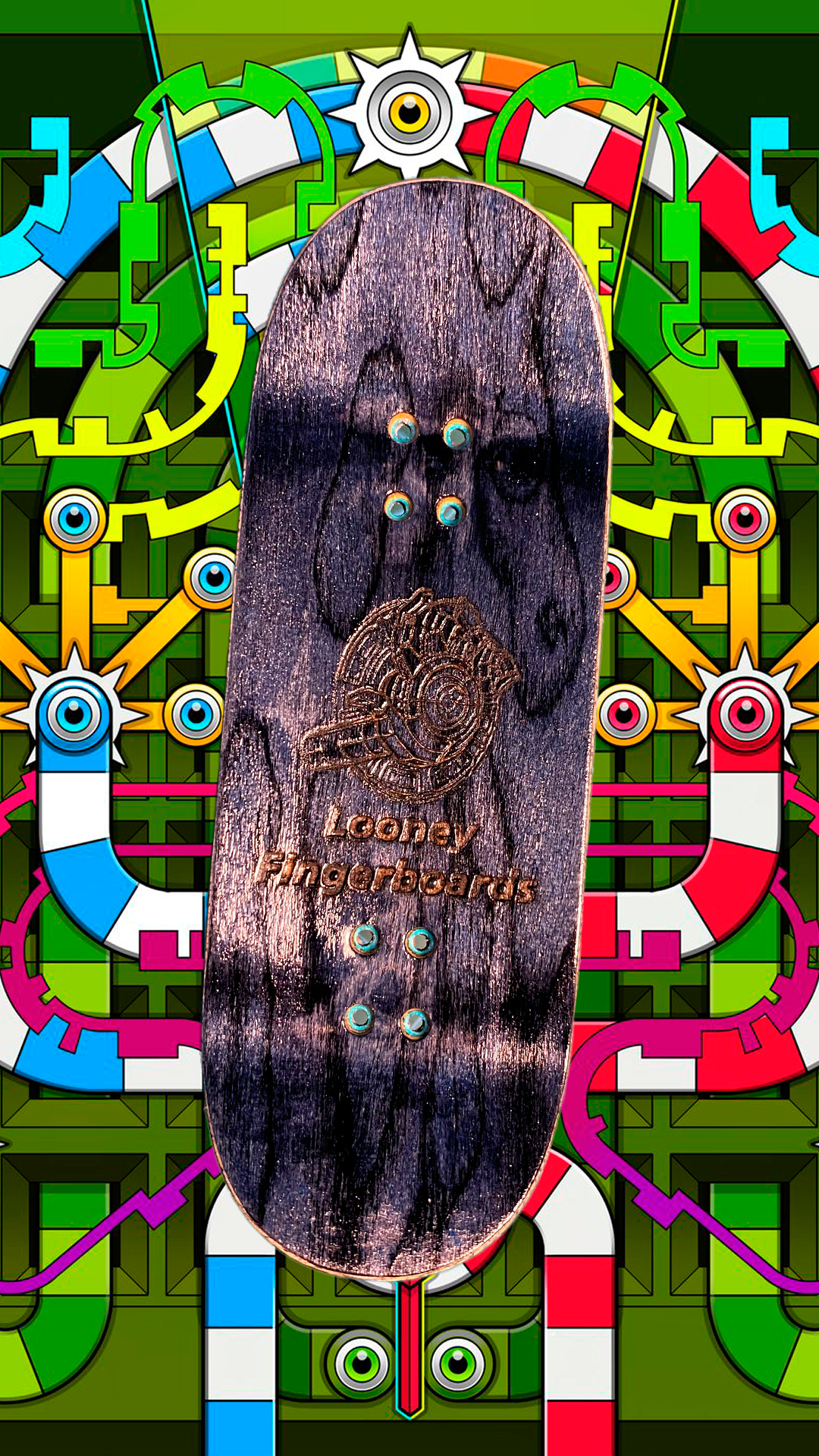DMT fingerskateboard, fingerboard professional 35mm x 97mm