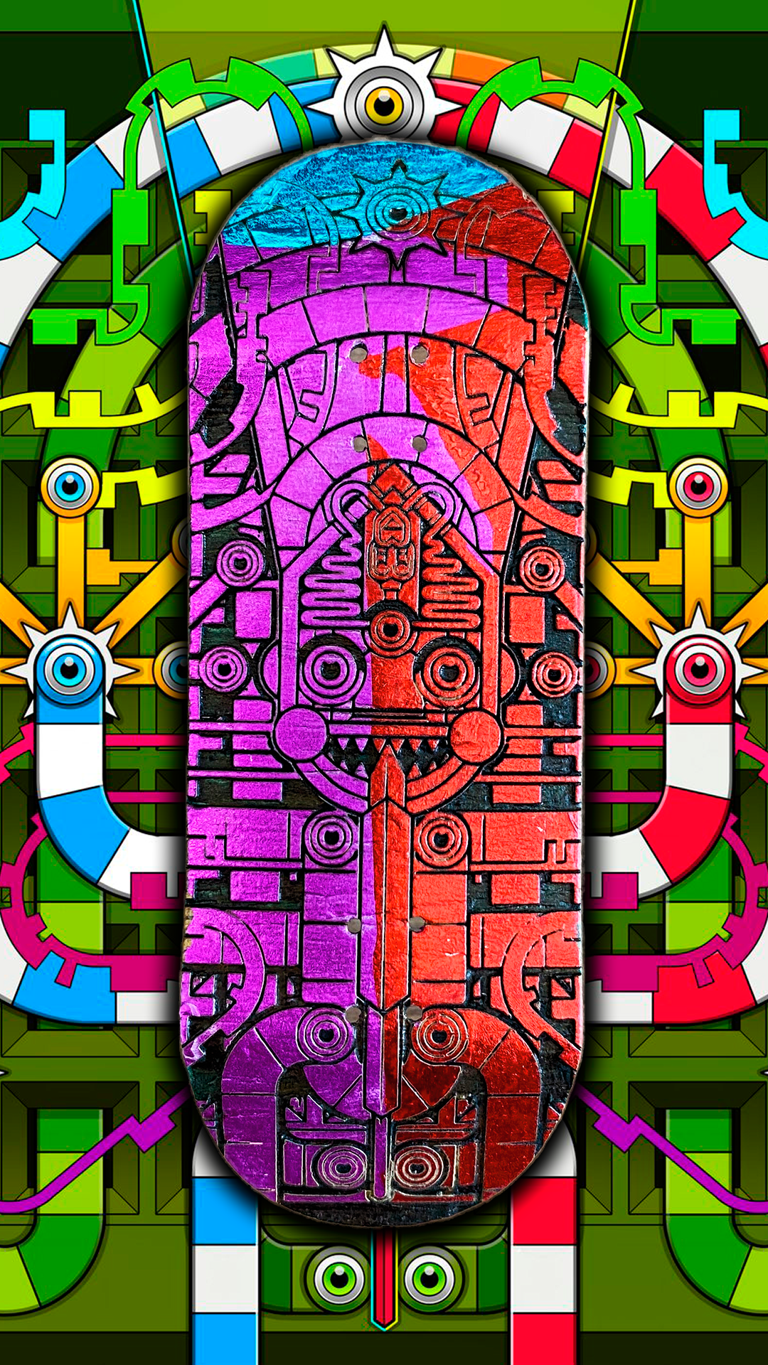 DMT fingerskateboard, fingerboard professional 35mm x 97mm