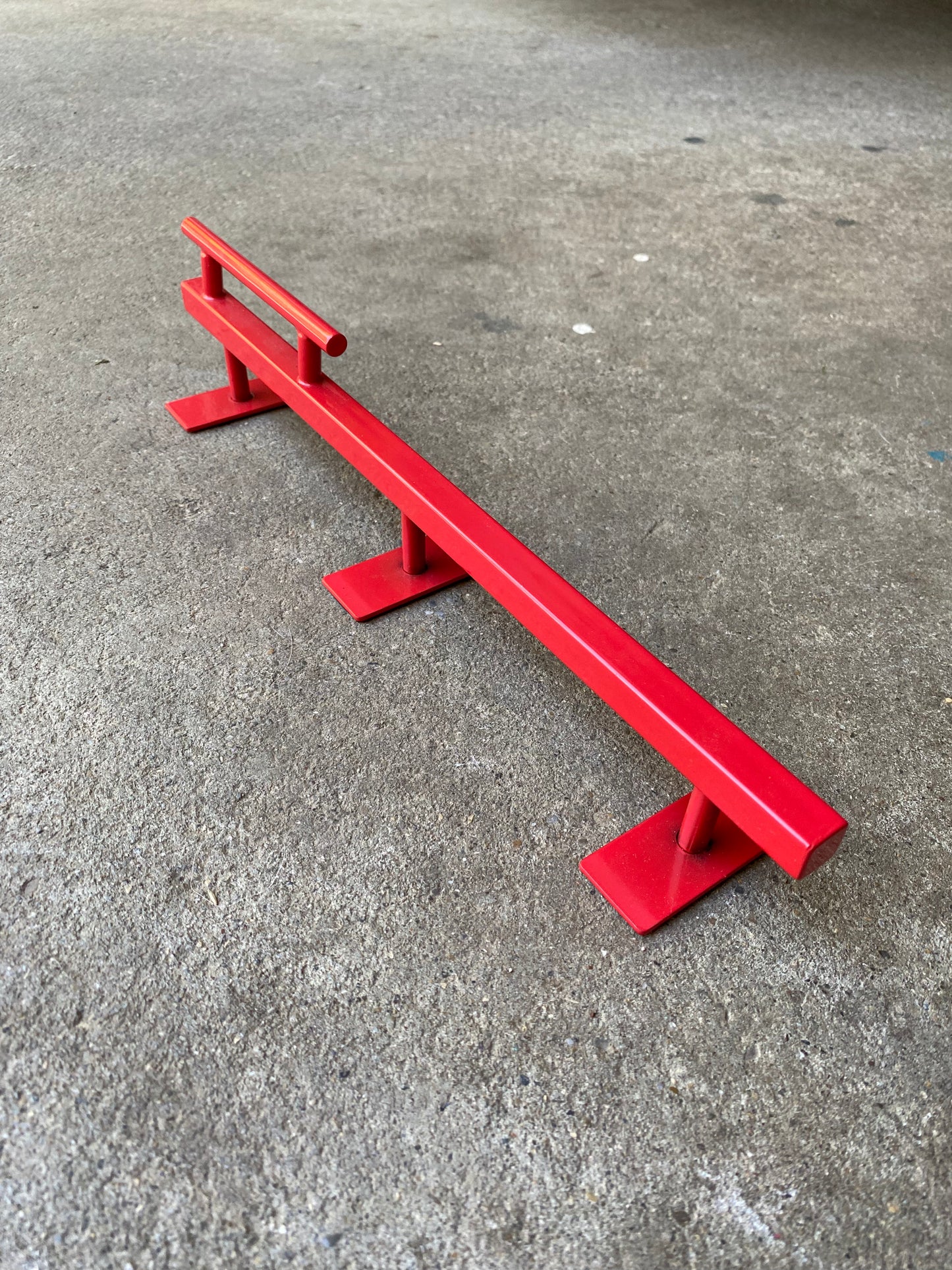 Fingerskateboard Flatrail, Round/Ladder