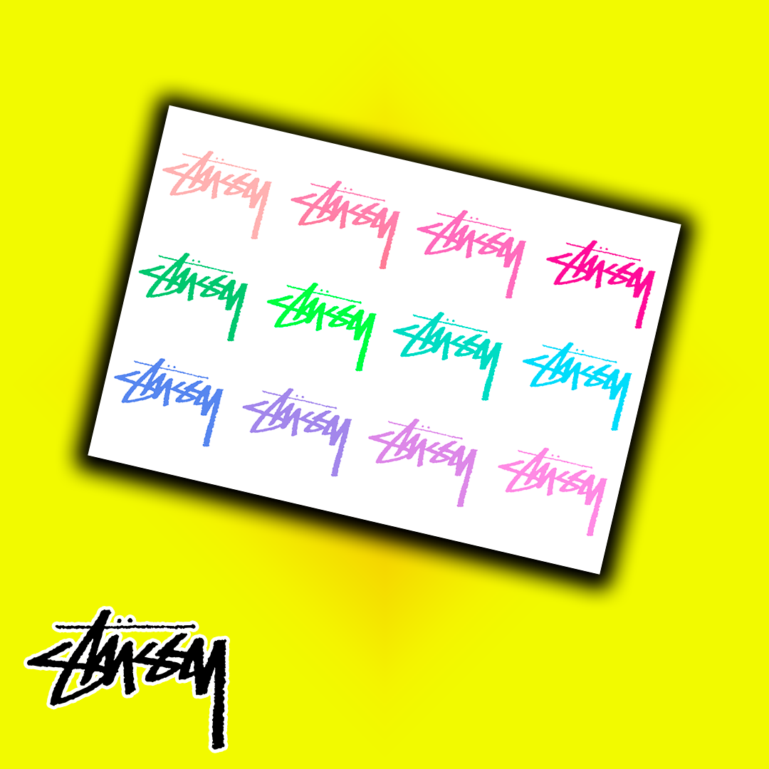 Fingerskateboard Stickers, miniature sticker for fingerboards