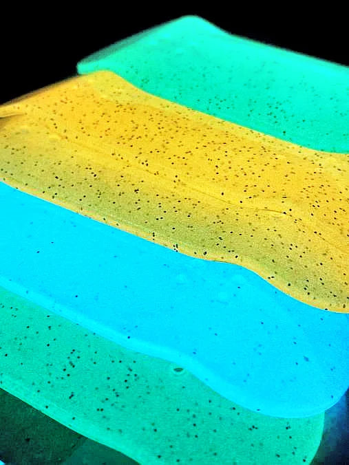 Glow-in-the-Dark Fingerboards 34 mm x 100 mm, fluorescent fingerboards pro