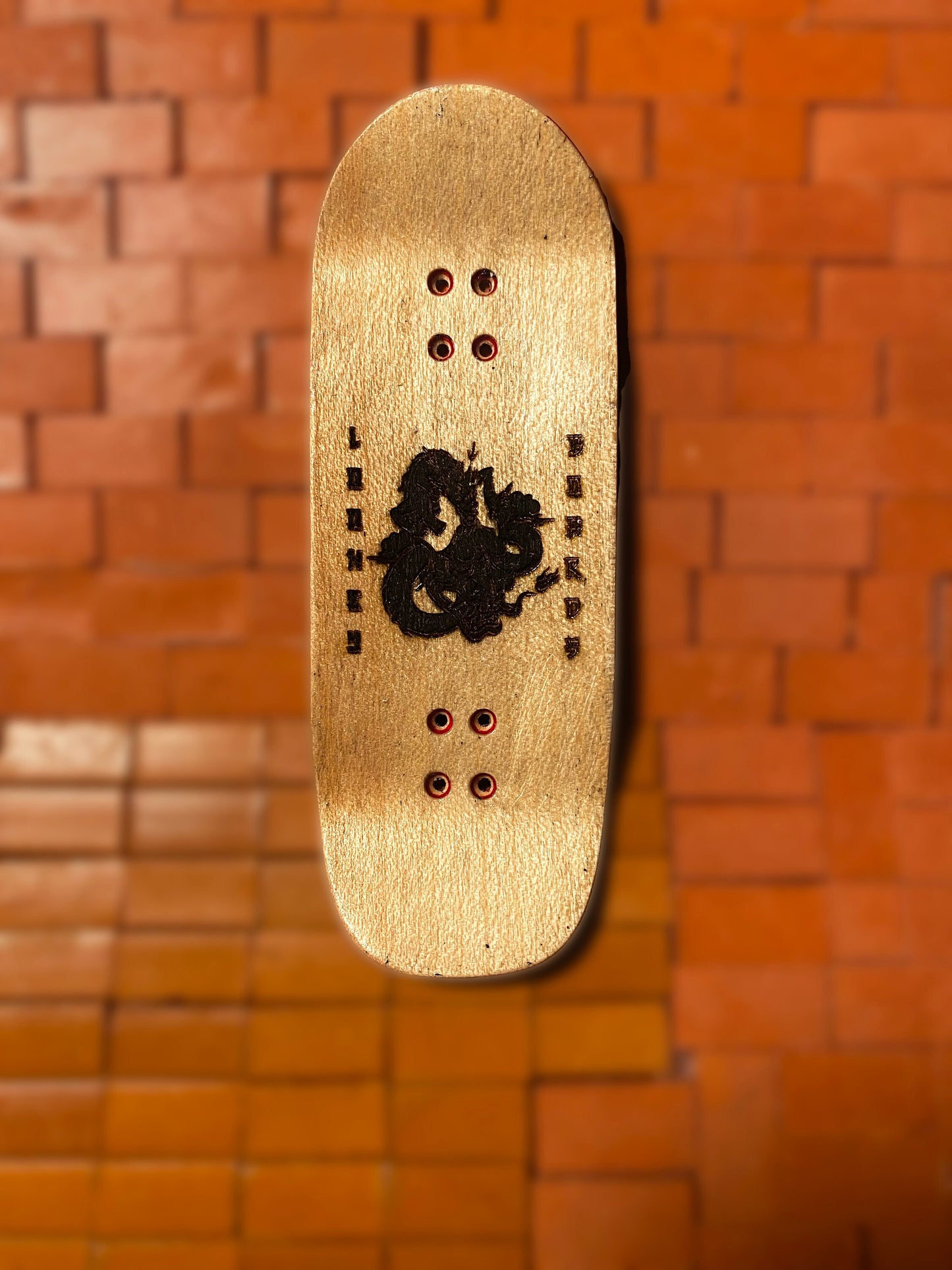 Cruiser Shape fingerboard deck, unique pro fingerskateboard 35mm x 97.5mm