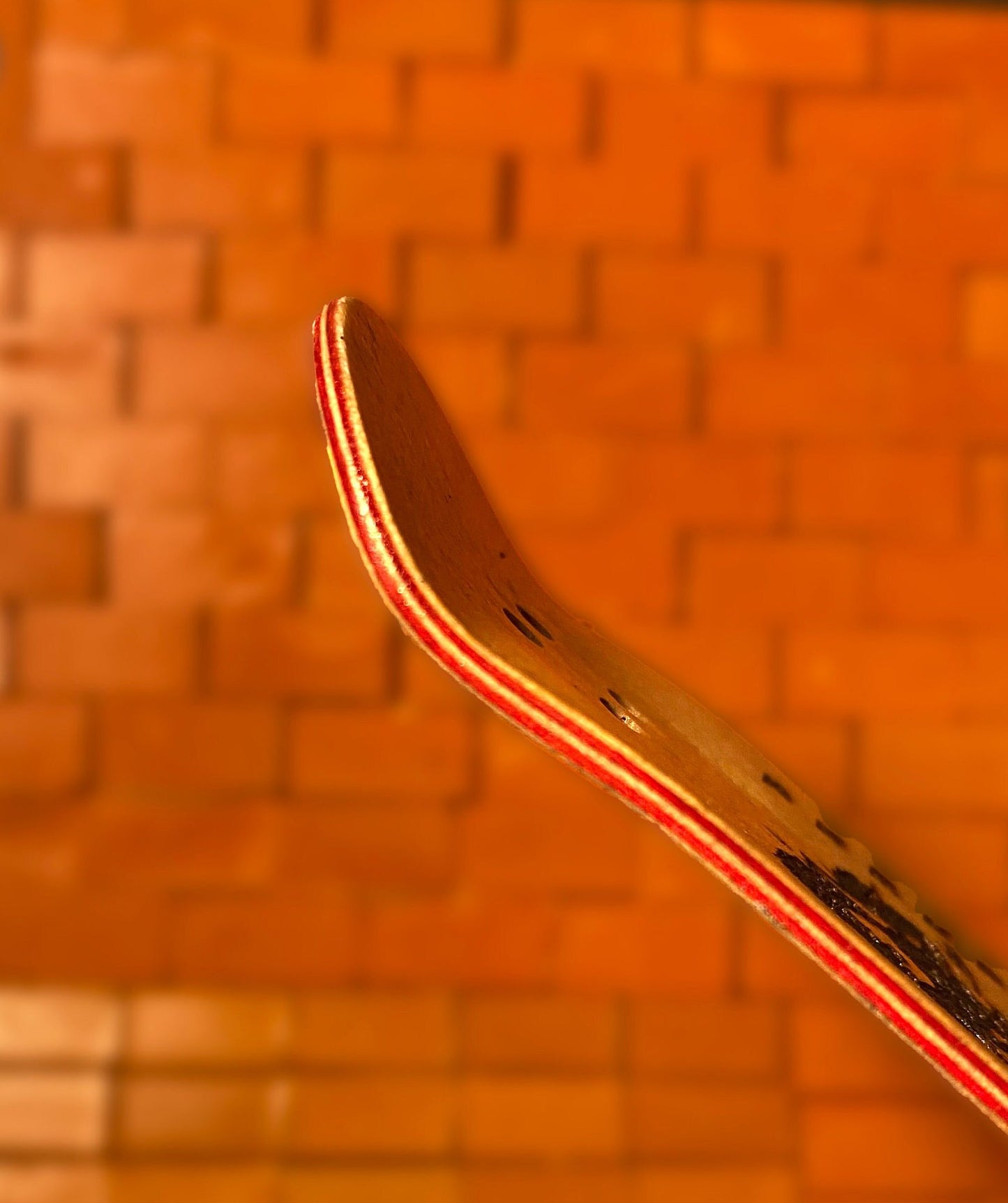 Cruiser Shape fingerboard deck, unique pro fingerskateboard 35mm x 97.5mm