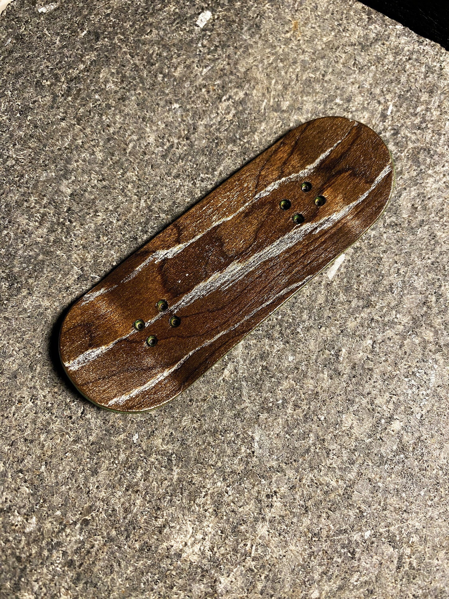 Professional fingerboard deck, unique engraved pro fingerskateboard 33,5mm x 96mm
