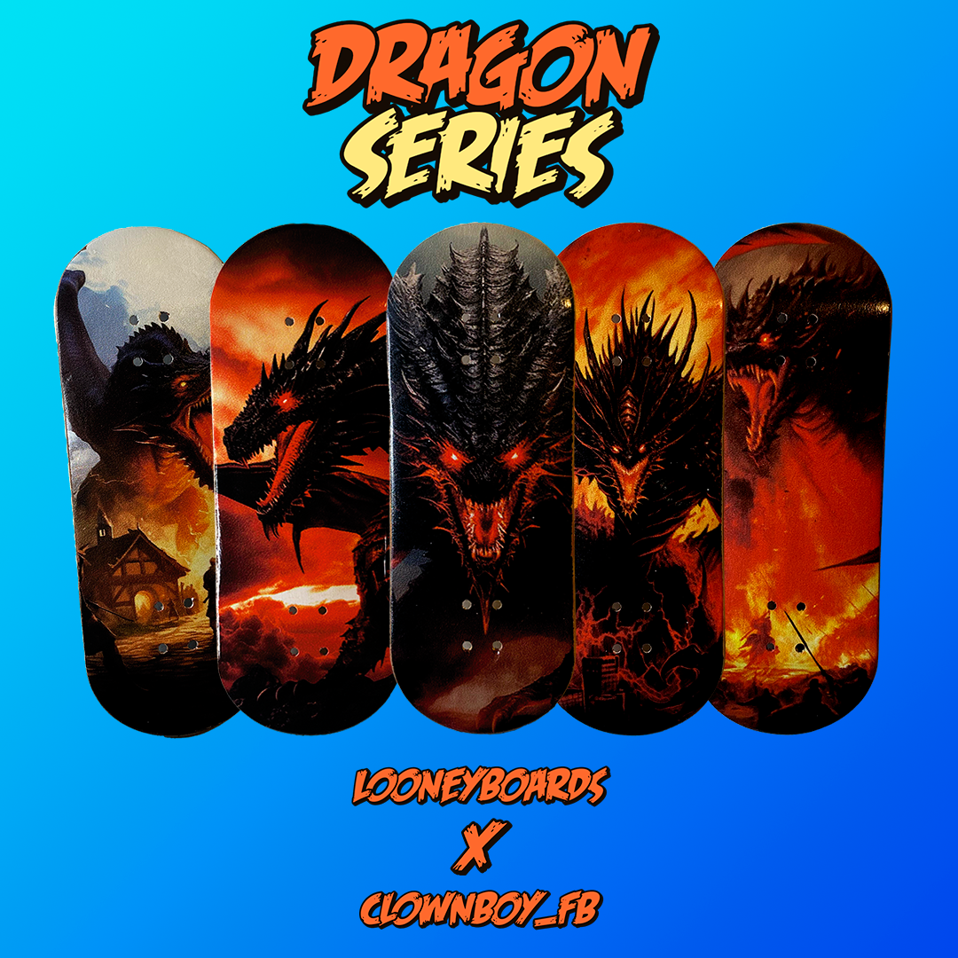 Dragon Series - Limited Edition Halloween Fingerboard Deck