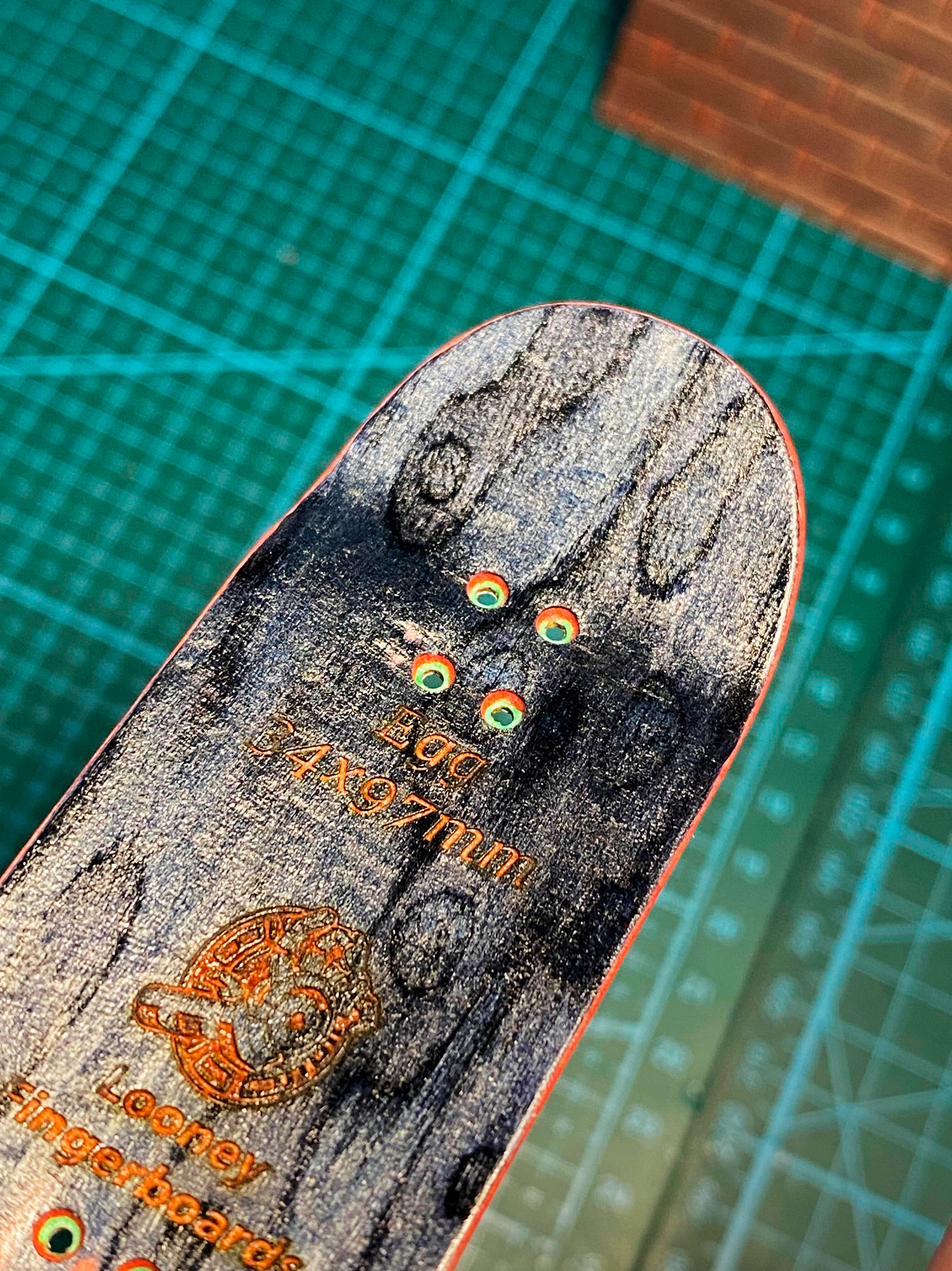 DMT fingerskateboard, fingerboard professional 34mm x 97mm