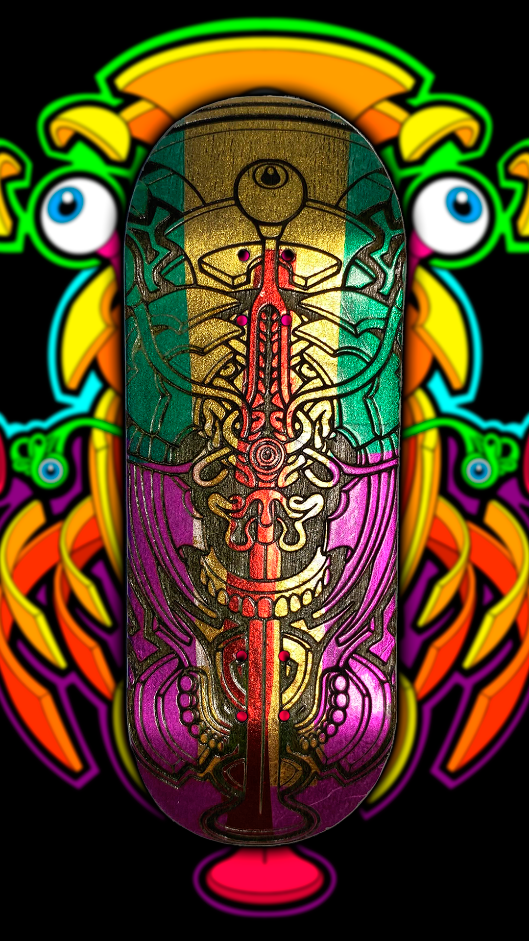 DMT fingerskateboard, fingerboard professional 34mm x 97mm