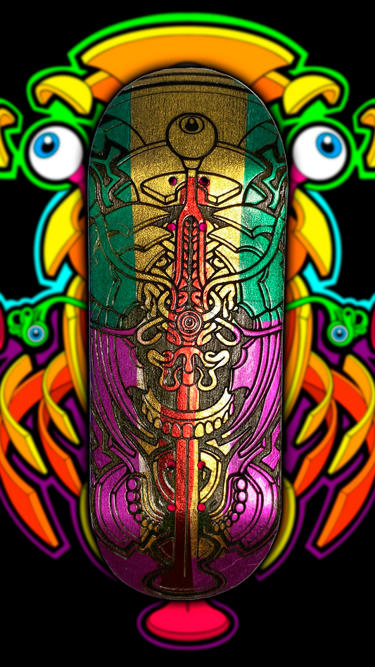 DMT fingerskateboard, fingerboard professional 34mm x 97mm