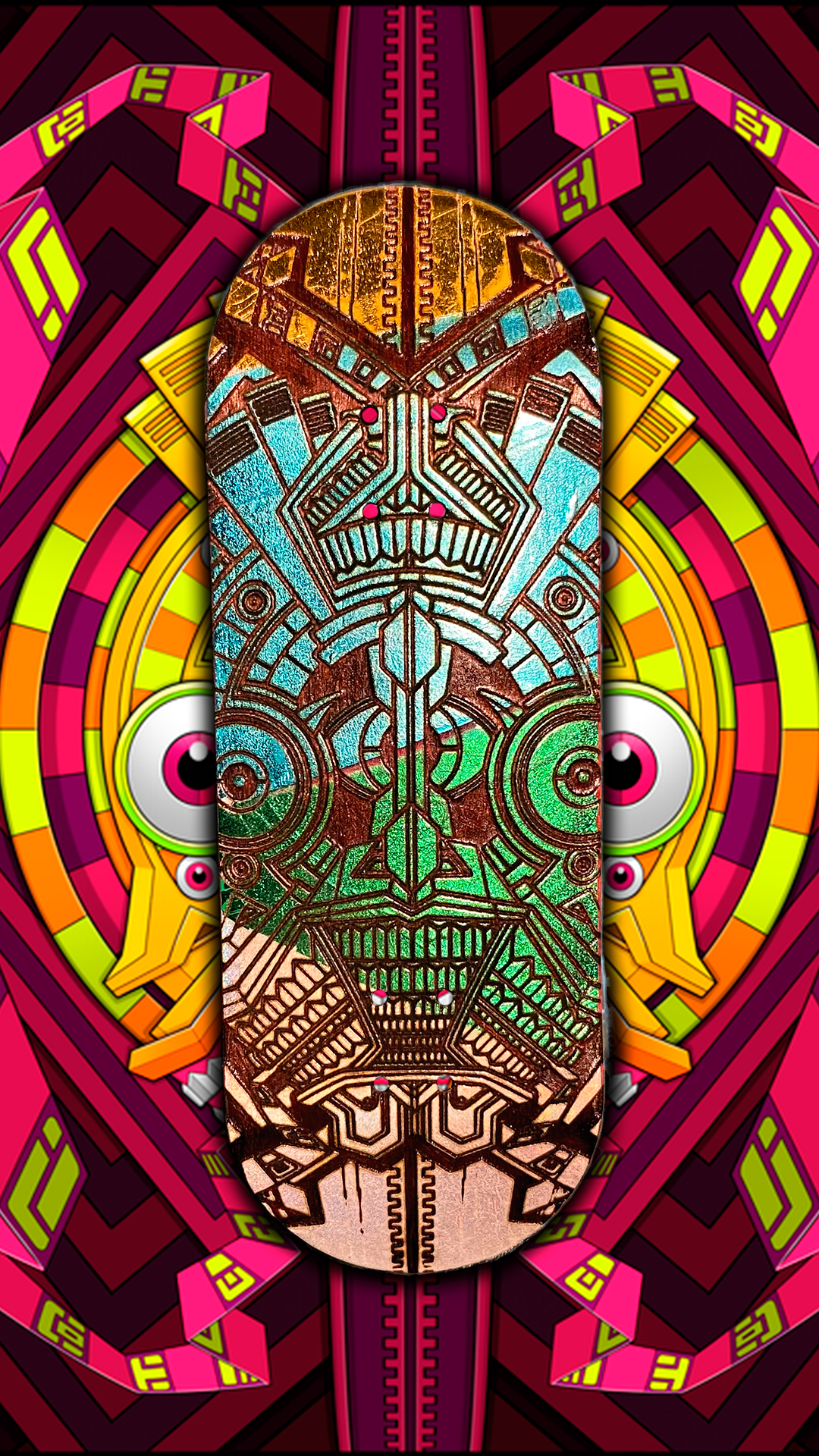 DMT fingerskateboard, fingerboard professional 33mm x 96.5mm