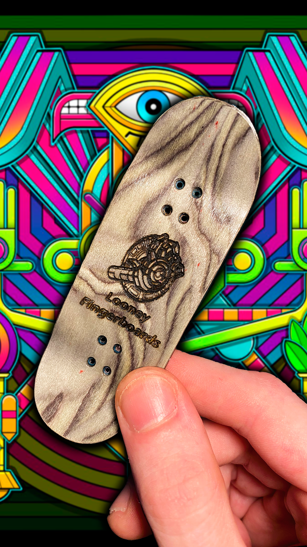 DMT fingerskateboard, fingerboard professional 35mm x 97mm