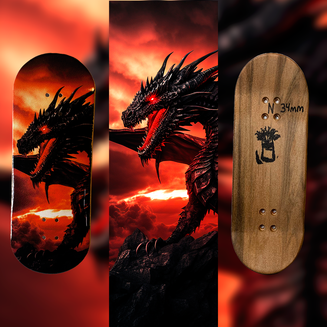 Dragon Series - Limited Edition Halloween Fingerboard Deck