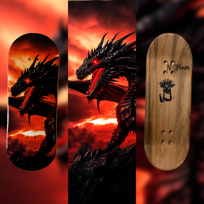 Dragon Series - Limited Edition Halloween Fingerboard Deck