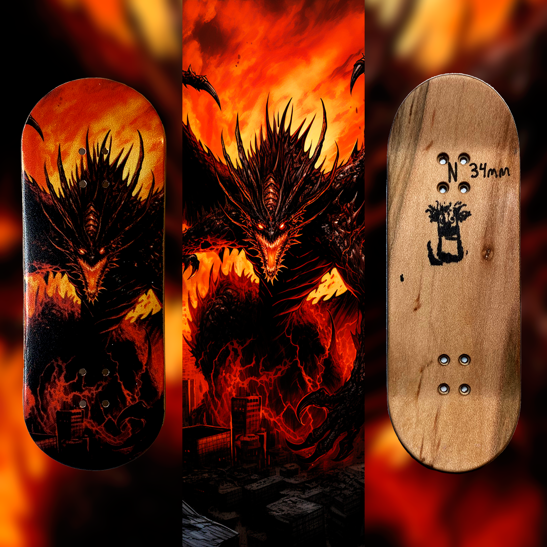 Dragon Series - Limited Edition Halloween Fingerboard Deck