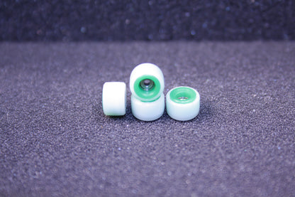 Double layer color fingerboard wheels, 7.8mm*5.1mm Street Shapes 70D pro finger skateboard wheels dual durometer