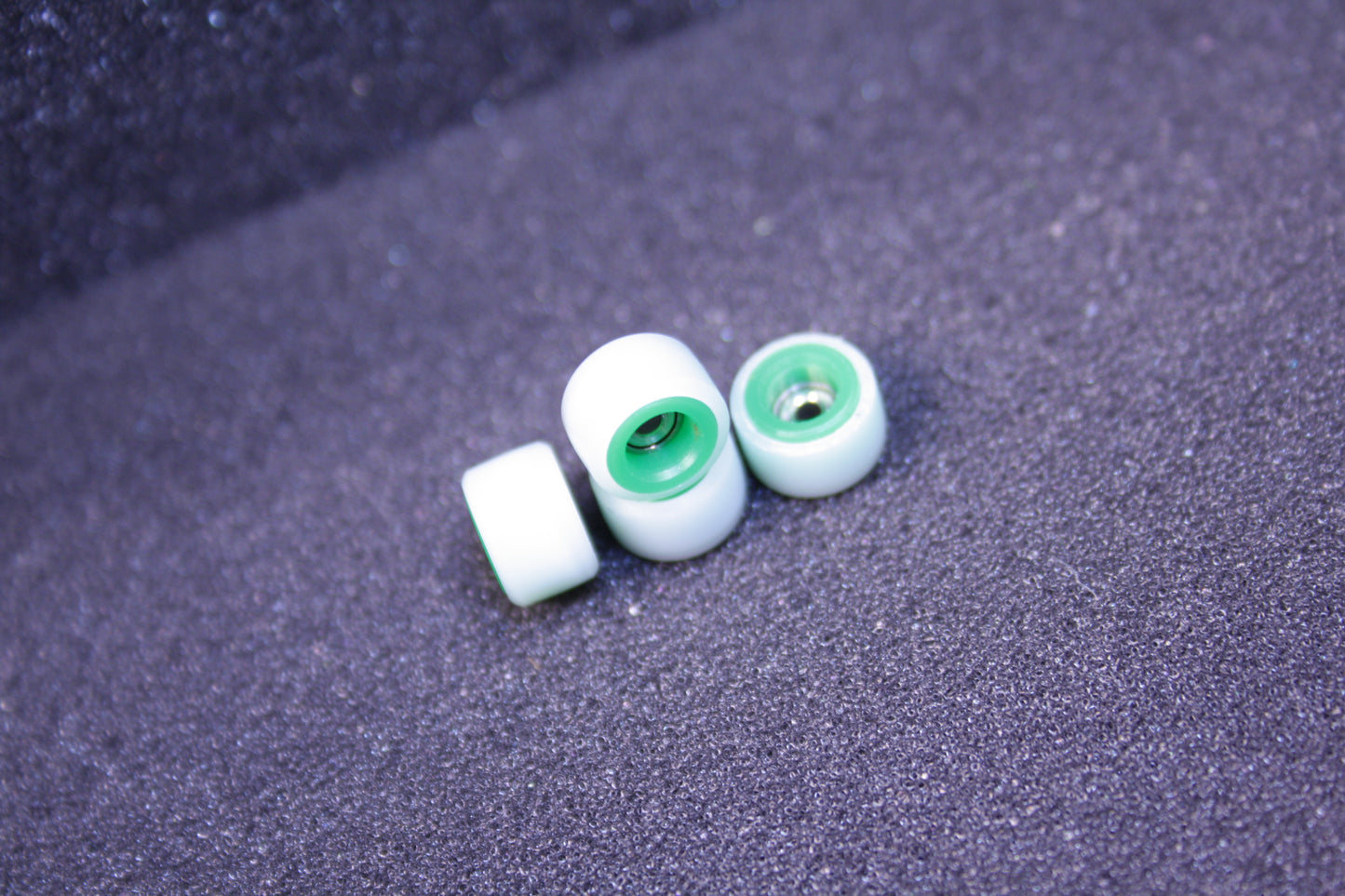 Double layer color fingerboard wheels, 7.8mm*5.1mm Street Shapes 70D pro finger skateboard wheels dual durometer