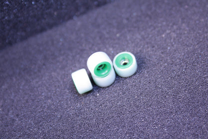 Double layer color fingerboard wheels, 7.8mm*5.1mm Street Shapes 70D pro finger skateboard wheels dual durometer