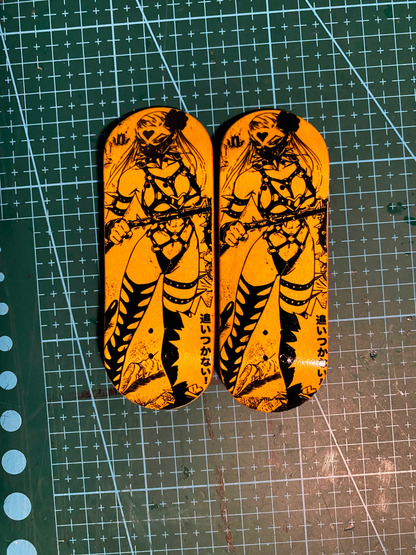 Monster Do-S Fingerskateboard, 33,5mm x 96mm, professional maple fingerboard