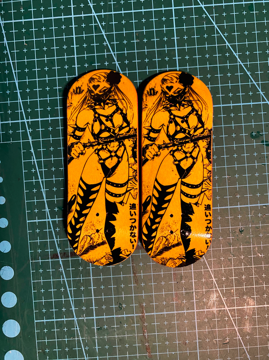 Monster Do-S Fingerskateboard, 33,5mm x 96mm, professional maple fingerboard