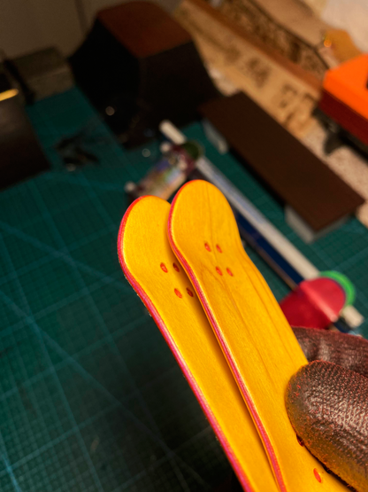 Monster Do-S Fingerskateboard, 33,5mm x 96mm, professional maple fingerboard