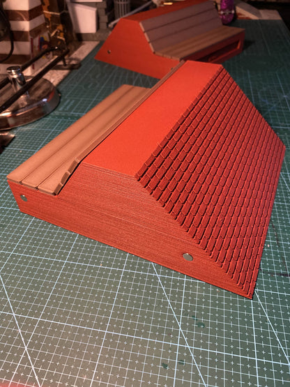 XL Brick Bank Bench, Fingerboard Obstacle Park Series Ramp