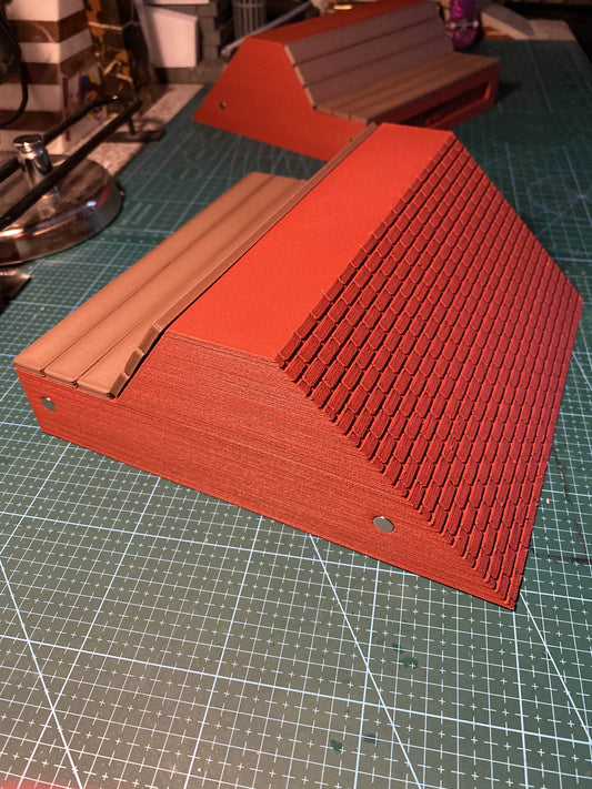 XL Brick Bank Bench, Fingerboard Obstacle Park Series Ramp