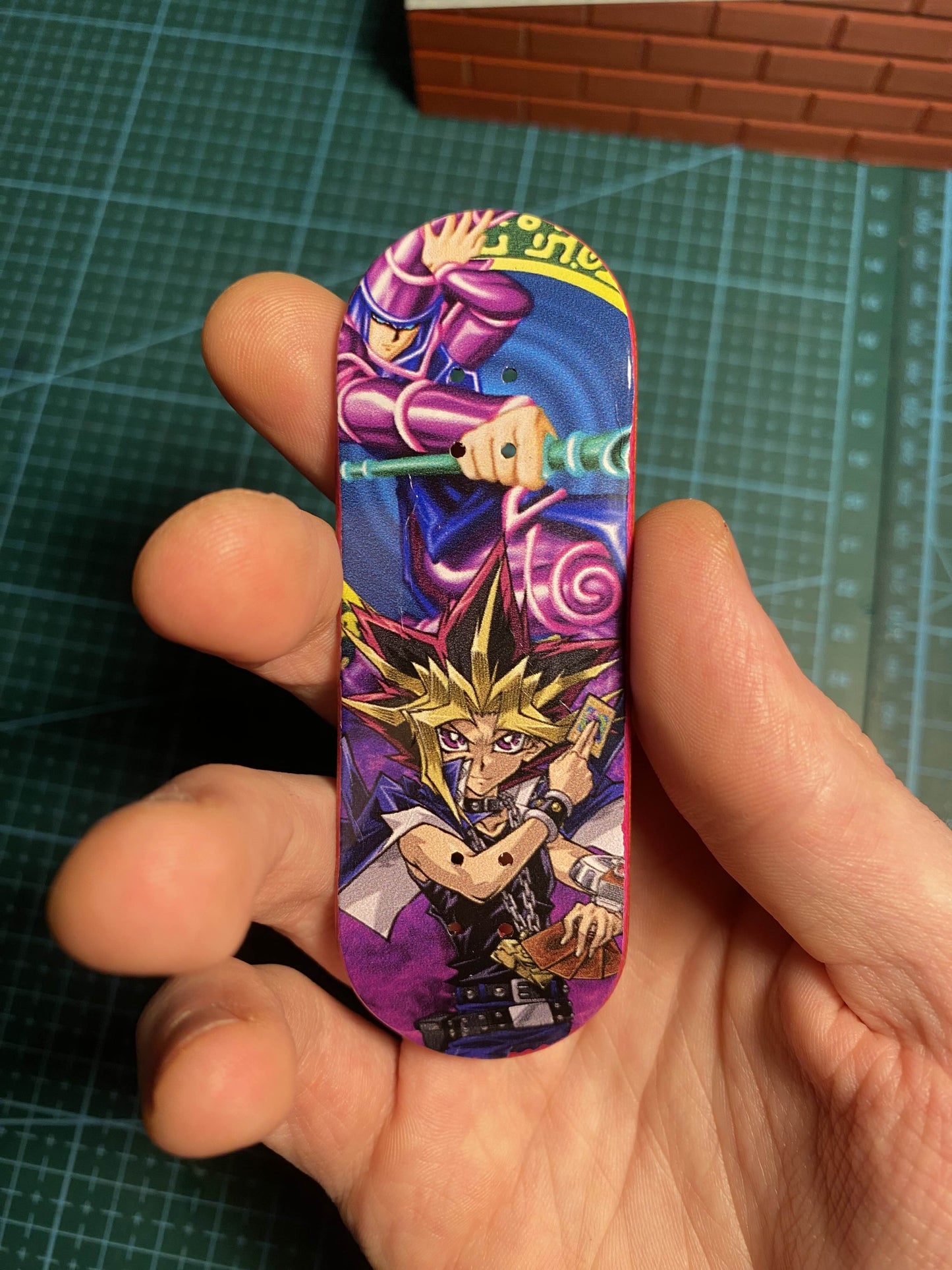 Yugi-Oh Fingerskateboard, 32x96.5mm pro fingerboard