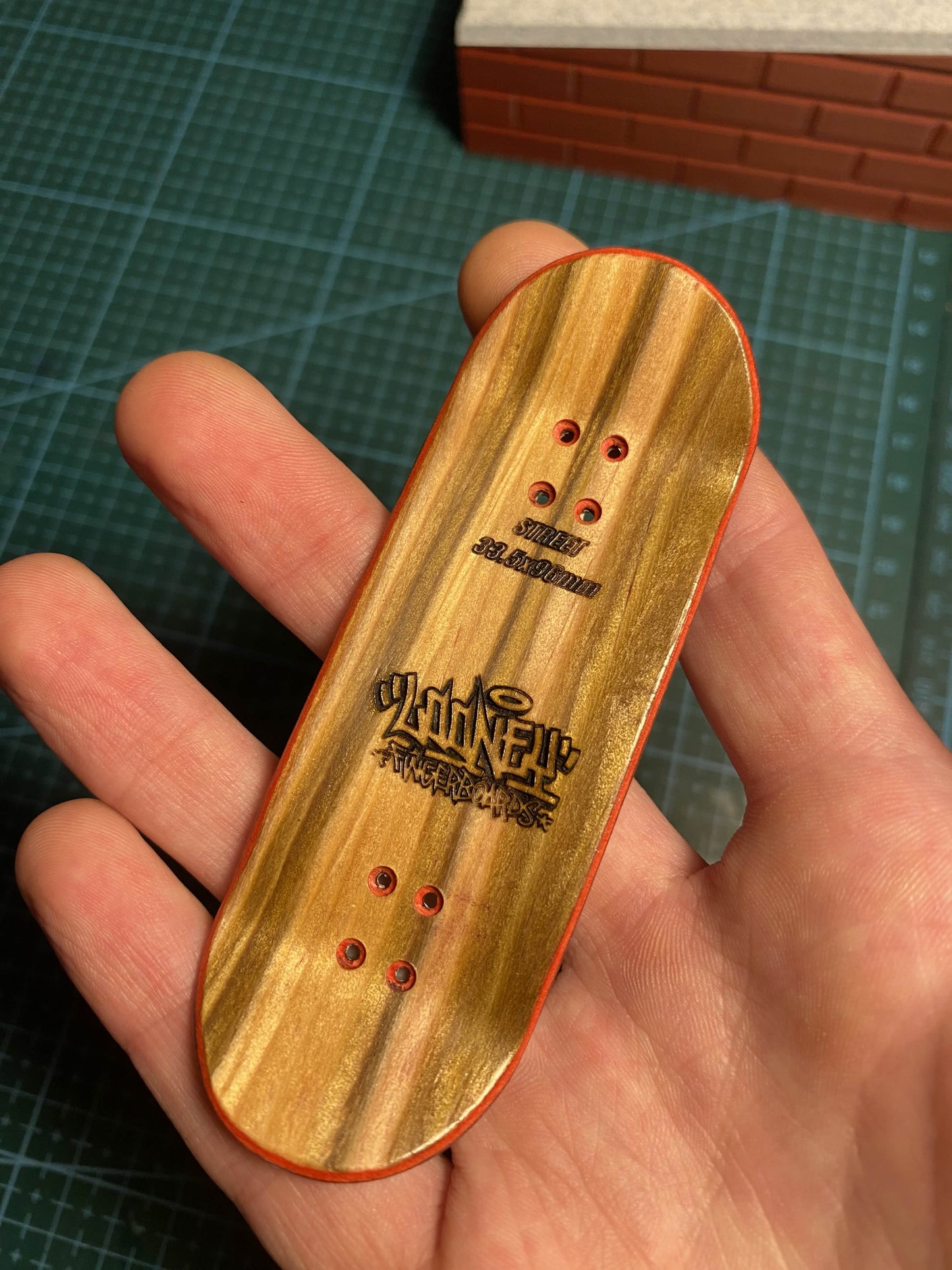 DBZ Fingerskateboard, 32x96.5mm pro fingerboard