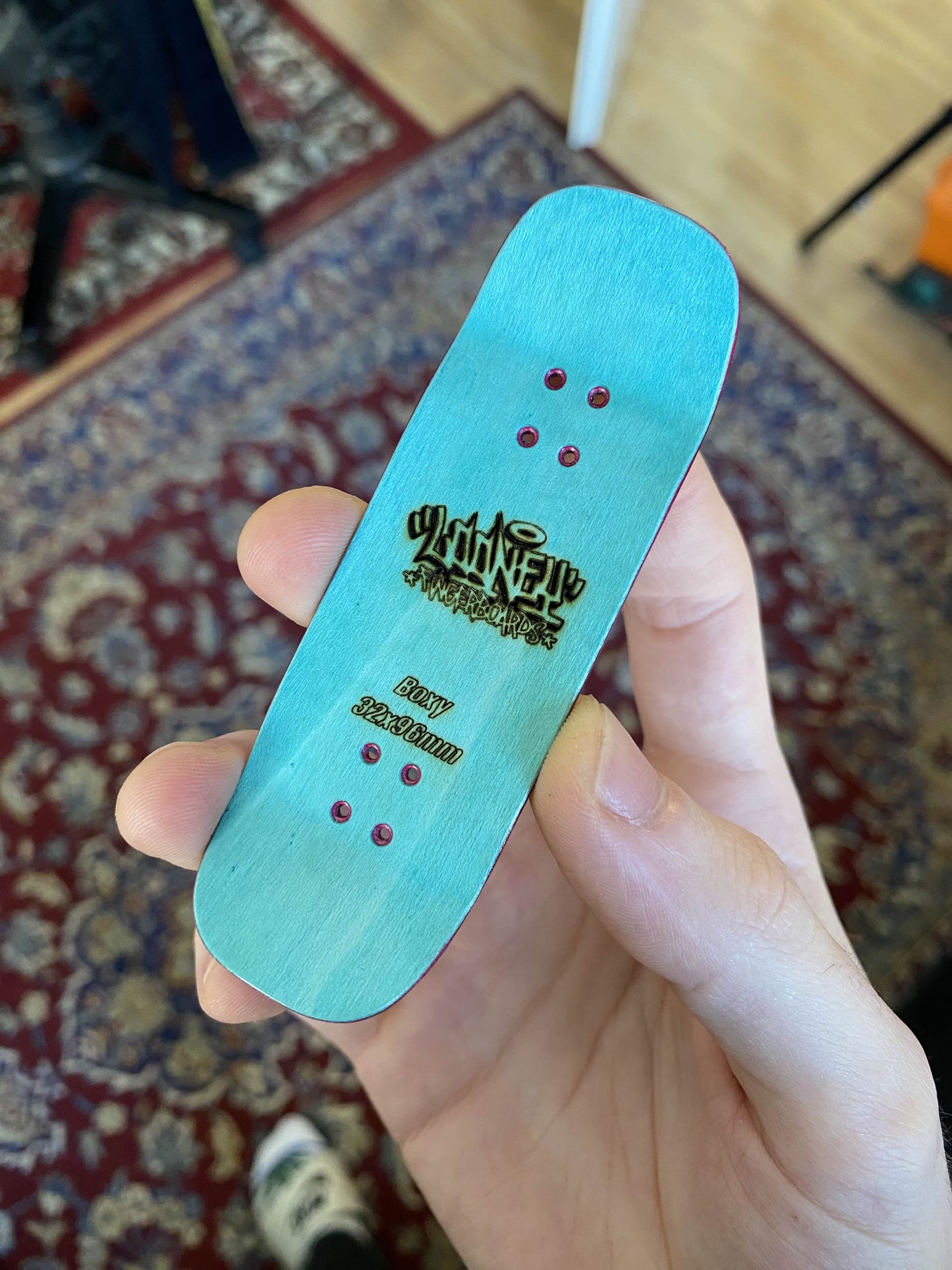 Binding of Isaac fingerskateboard, fingerboard professional 32mm x 96mm