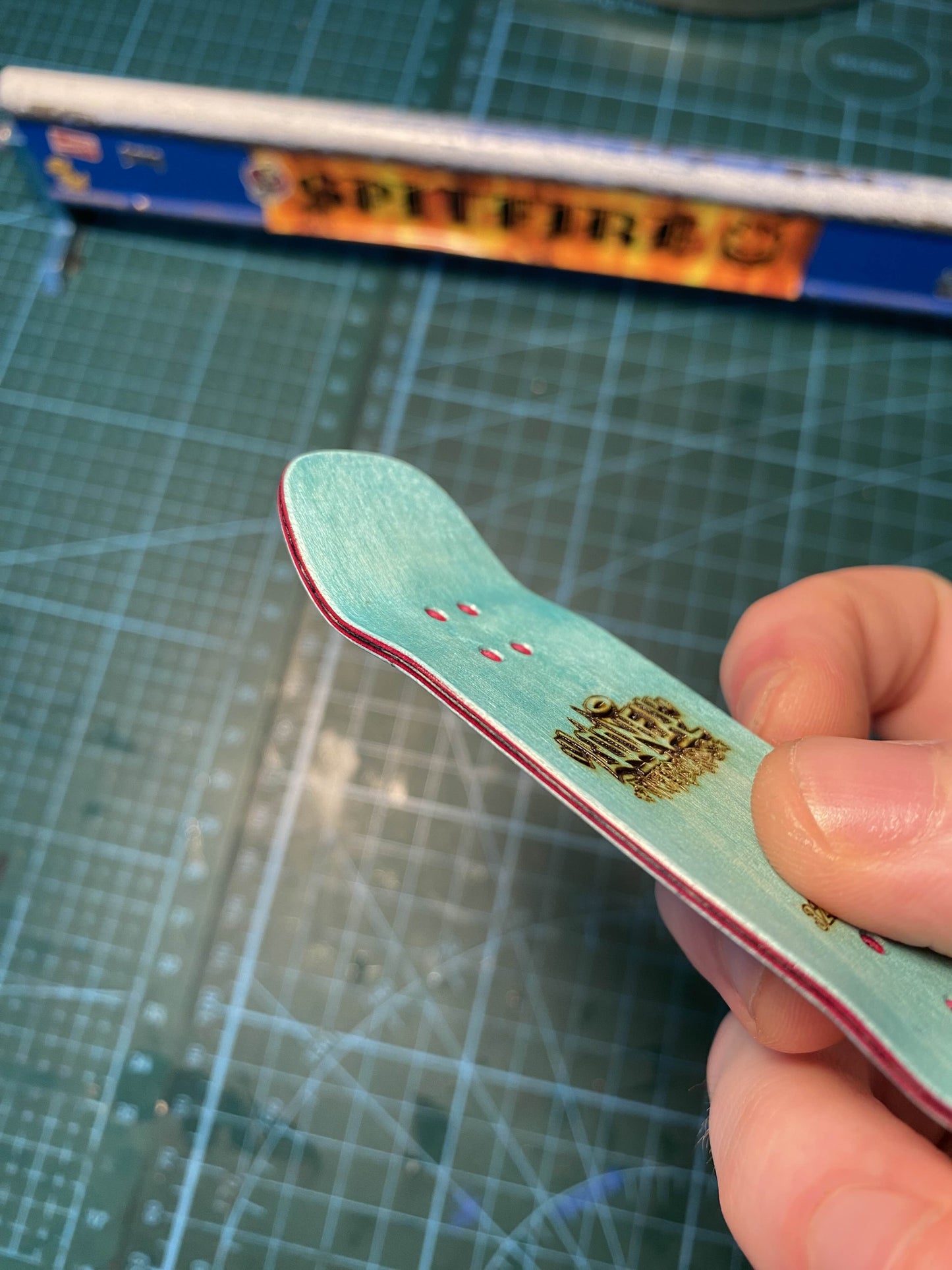 Binding of Isaac fingerskateboard, fingerboard professional 32mm x 96mm