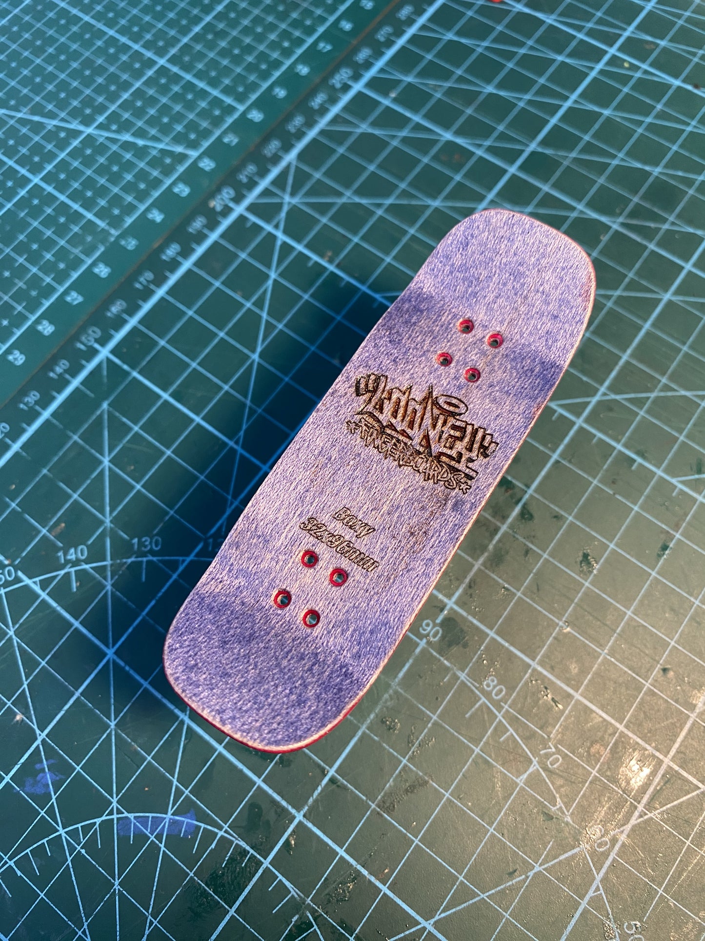 DMT fingerskateboard, fingerboard professional 32mm x 96mm