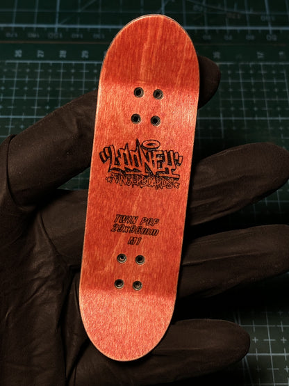 Big Brother is watching you! fingerskateboard, 29mm Popsicle