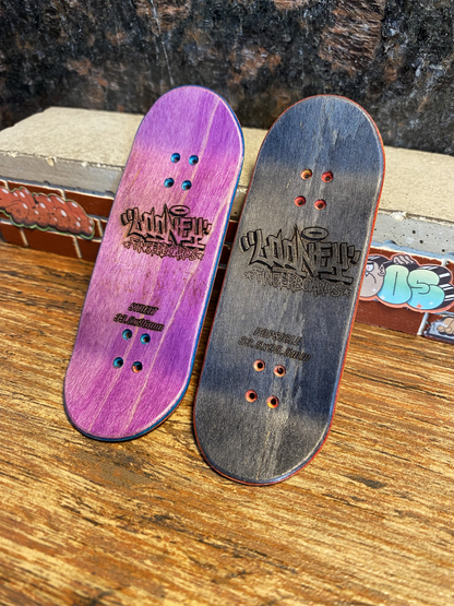Adventure Time Fingerskateboard, 33.5 x 96mm, professional maple fingerboard