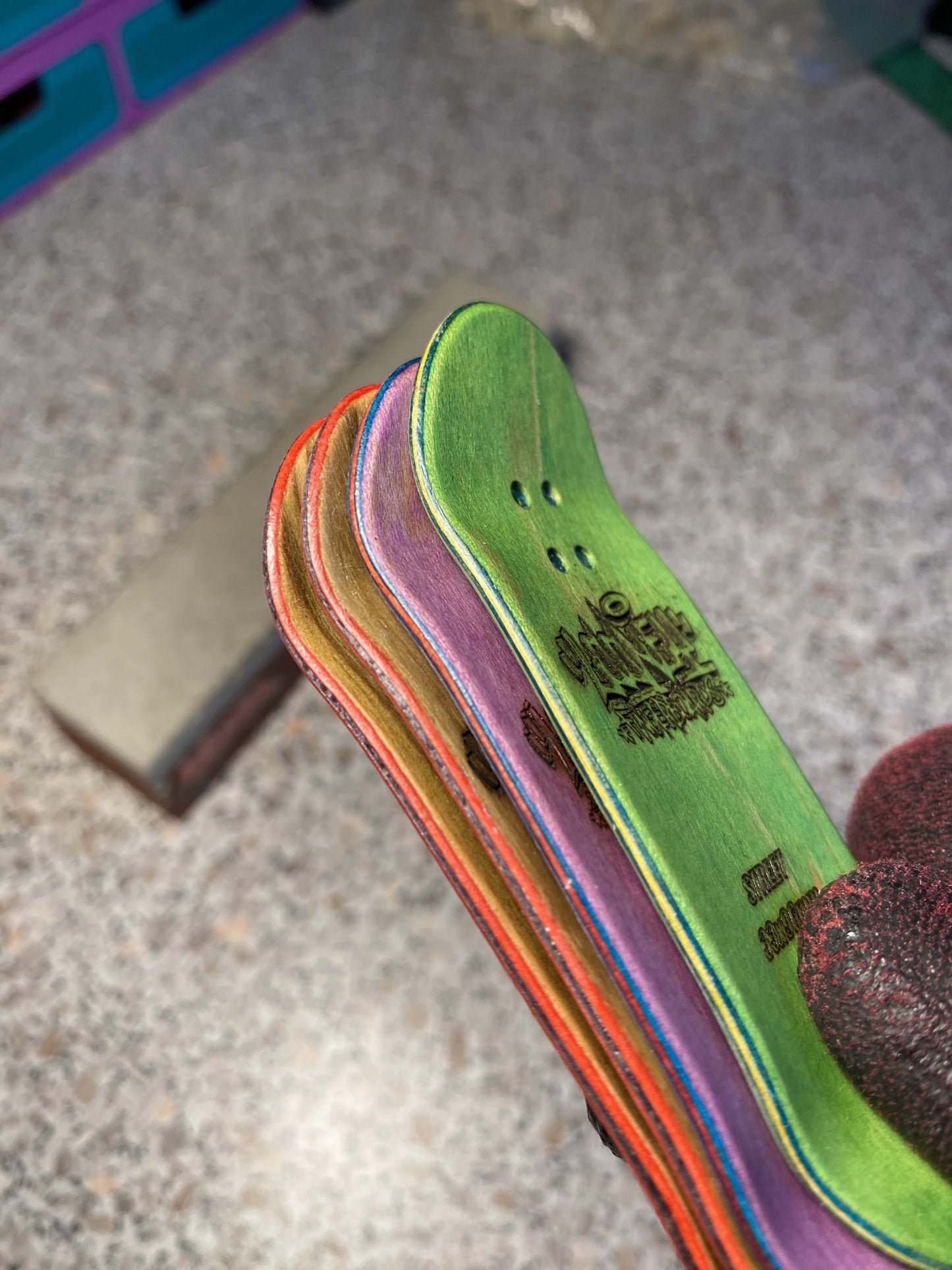 DBZ Fingerskateboard, 34x96mm pro fingerboard