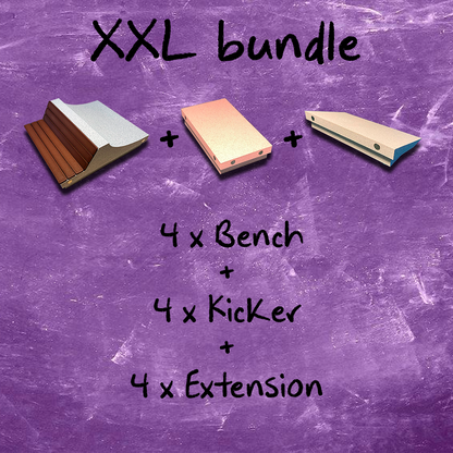 Modular Park Series Bundle, fingerboard obstacle 3D print