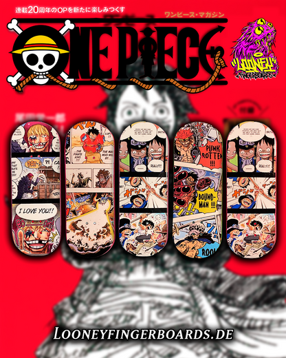 One Piece Fingerskateboard, 34x96mm pro fingerboard