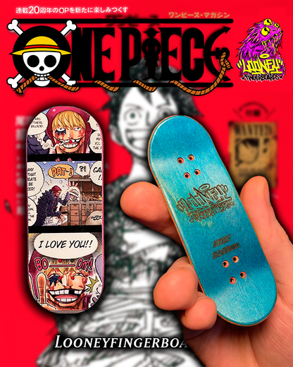 One Piece Fingerskateboard, 34x96mm pro fingerboard