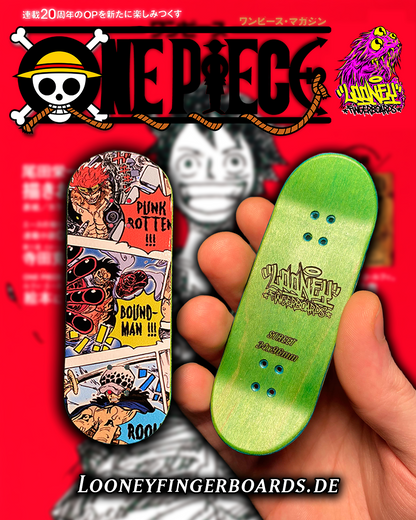 One Piece Fingerskateboard, 34x96mm pro fingerboard