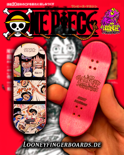 One Piece Fingerskateboard, 34x96mm pro fingerboard