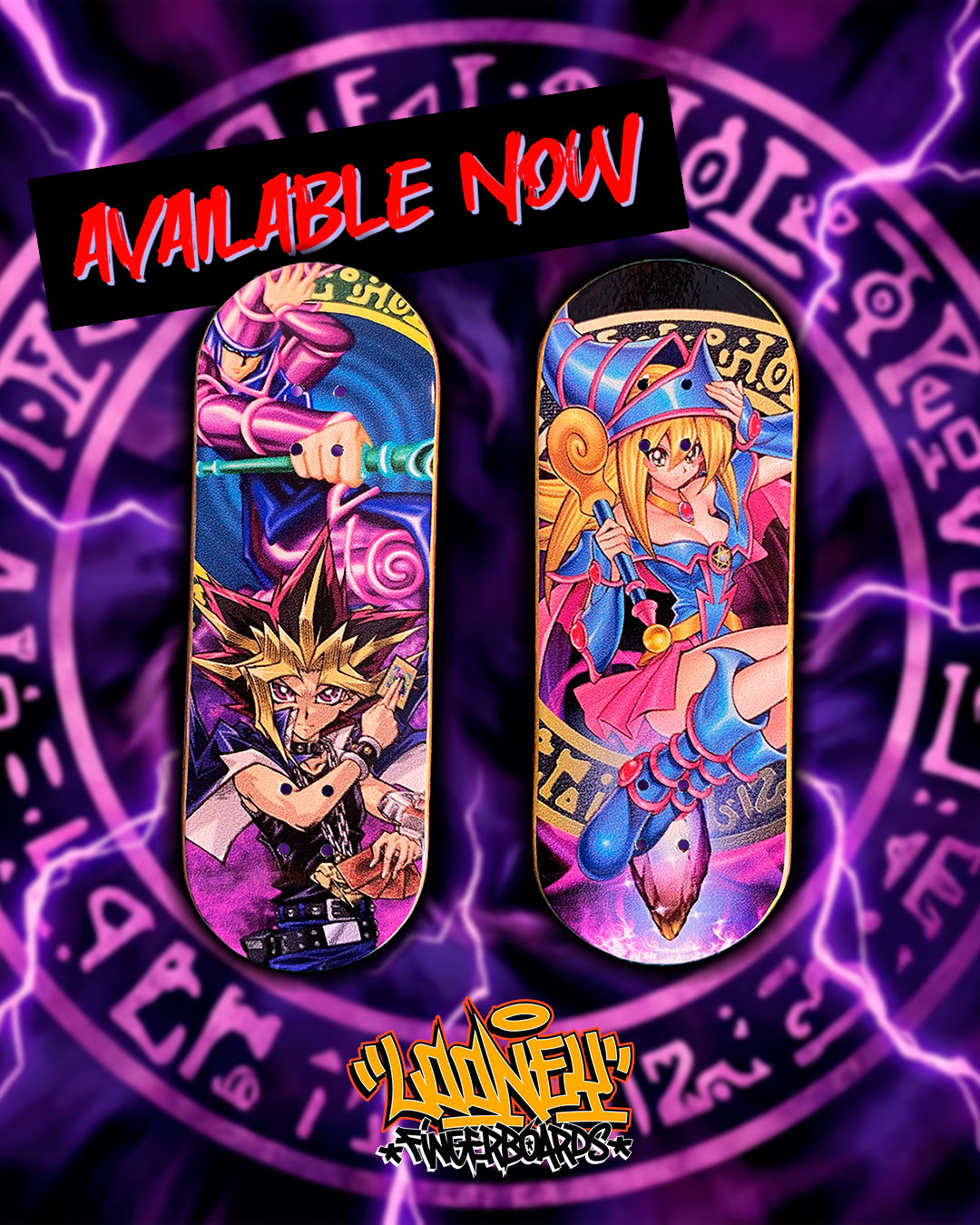 Yugi-Oh Fingerskateboard