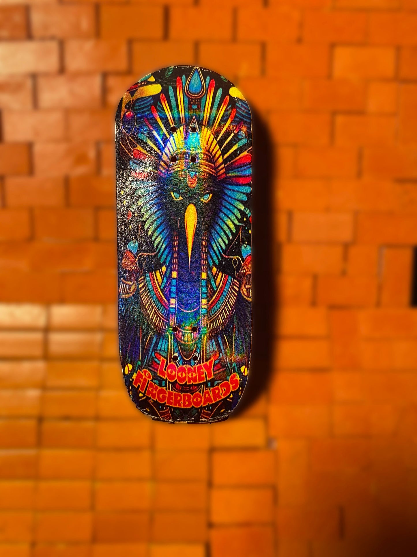 Cruiser Shape fingerboard deck, unique pro fingerskateboard 35mm x 97.5mm