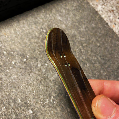 Professional fingerboard deck, unique engraved pro fingerskateboard 33,5mm x 96mm